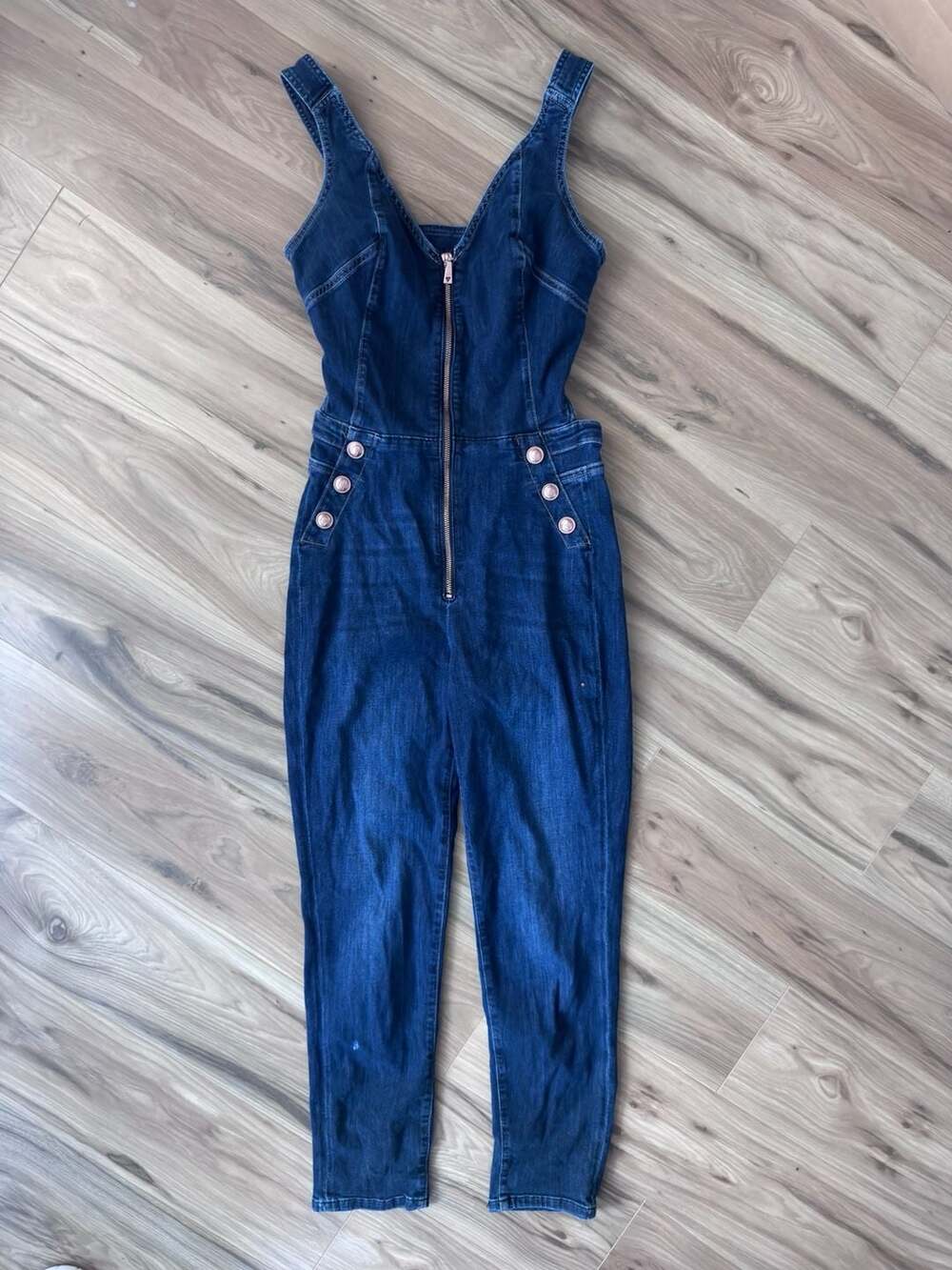 Guess Reina Denim Jumpsuit